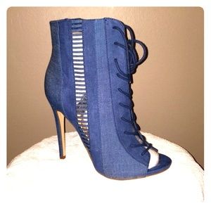 Peeptoe Stilletos Brand New